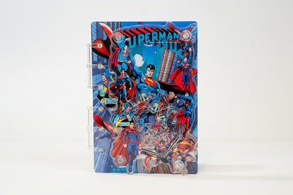 Superman A7 Acrylic Notebook