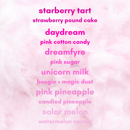 little stars mini cloud nectar - pink dreams